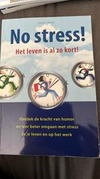 No stress, Boeken, Ophalen of Verzenden, Zo goed als nieuw