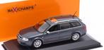Audi RS6 Avant (C5) 2002 Grijs Metallic 1:43 Maxichamps, Hobby en Vrije tijd, Modelauto's | 1:43, Tschuiten@hotmail.com, Duitsland