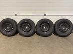 14" dunlop winterbanden st. 4 x 98 ford ka, fiat 500, panda, Auto-onderdelen, Banden en Velgen, Ophalen, 14 inch, Gebruikt, 175 mm