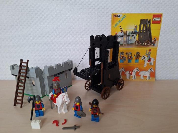 * Lego Castle: 6061 Siege Tower Lion Knights * Ridders *, Kinderen en Baby's, Speelgoed | Duplo en Lego, Gebruikt, Lego, Complete set
