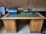 Bijna gratis!!!  Antiek groot eiken bureau., Ophalen