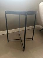Ikea tafel gladom zwart, Huis en Inrichting, Tafels | Bijzettafels, Minder dan 55 cm, Gebruikt, Rond, Ophalen