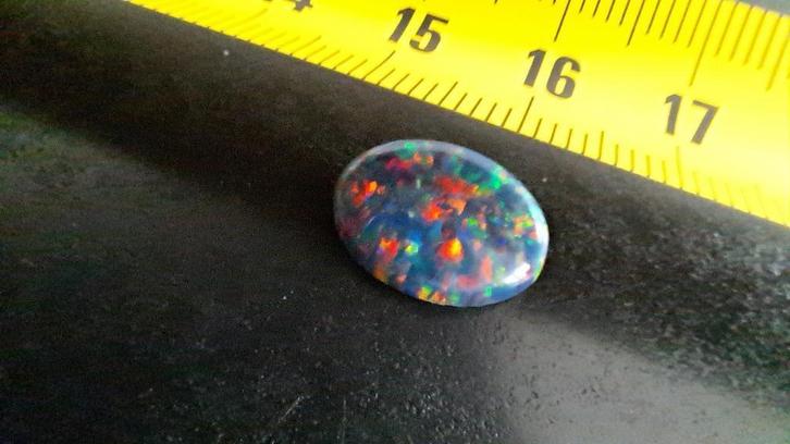 zwarte opaal uit Ethiopië 4.60 karaat, Sieraden, Tassen en Uiterlijk, Edelstenen, Nieuw, Ophalen of Verzenden