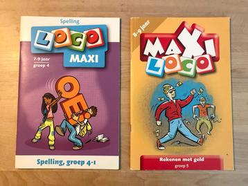Maxi Loco boekjes groep 4-5 beschikbaar voor biedingen