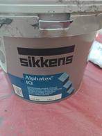 Sikkens Alphatex IQ acrylaat muurverf, Doe-het-zelf en Verbouw, Minder dan 5 liter, Ophalen of Verzenden, Zo goed als nieuw, Verf
