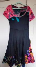 Mooie katoenen Ivko jurk maat 42, Ophalen of Verzenden, Zo goed als nieuw, Maat 42/44 (L), Onder de knie