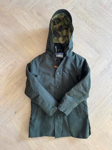 Groene parka / tussenjas Scotch Schrunk - maat 128 beschikbaar voor biedingen