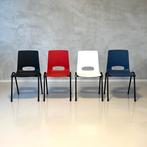 Retro stapelstoelen nieuw kantinestoel schoolstoel prijs p/s, Overige kleuren, NL, Ophalen of Verzenden, Valk