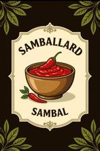 Huisgemaakte sambal, Ophalen of Verzenden, Nieuw