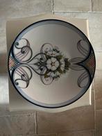 Makkumer aardewerk wandbord 34x34 cm Wijdenes, Antiek en Kunst, Antiek | Keramiek en Aardewerk, Ophalen of Verzenden