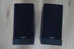 2 zwarte Grundig MBX II boxen (speakers/luidsprekers), Ophalen, Gebruikt, Front, Rear of Stereo speakers, Overige merken