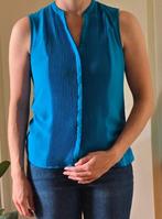 H&M | Maat 36 | prachtige blauwe blouse, Kleding | Dames, Blouses en Tunieken, H&M, Blauw, Ophalen of Verzenden, Zo goed als nieuw