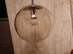 vintage design hanglamp rookglas bol hustadt / raak, Ophalen, Gebruikt, Retro, Minder dan 50 cm