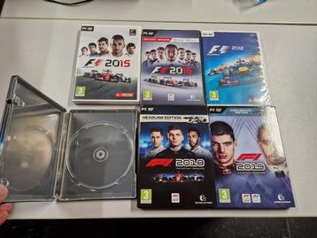 Diverse F1 PC Games 2012 tm 2019