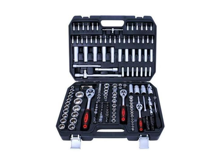 Doppenset 171-delig Kraft Pro+ | NIEUW leverbaar!, Doe-het-zelf en Verbouw, Gereedschap | Handgereedschap, Nieuw, Ophalen