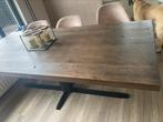 Eettafel 220x100 cm / 75 cm onderkant blad, Huis en Inrichting, Tafels | Eettafels, Ophalen, 200 cm of meer, 50 tot 100 cm, Zo goed als nieuw