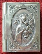 Rozenkrans in alpacca doosje, jaren 30, Ophalen of Verzenden