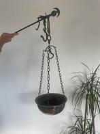 Mooie koper/zilver kleurige weegschaal/hangpot, Gebruikt, Rond, Metaal, 70 cm of meer
