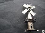 Antiek Miniatuur Zilveren Molen met Wieken, Verzenden, Zilver