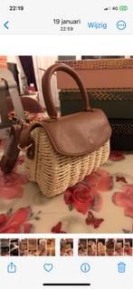 Leuke rieten handtas, Verzenden, Nieuw, Handtas