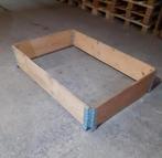 Palletrand - Houten Opzetrand maat 80x120 en 60x80, Doe-het-zelf en Verbouw, Hout en Planken, Ophalen, Gebruikt, 50 mm of meer
