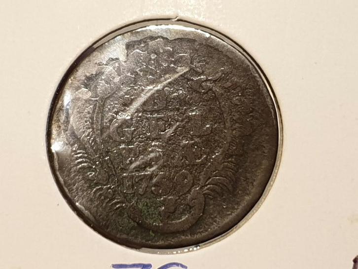 Gelria, duit 1759 nr.4 (01), Postzegels en Munten, Munten | Nederland, Overige waardes, Vóór koninkrijk, Ophalen of Verzenden