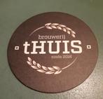 Bierviltje:Brouwerij tHUIS,den Hoorn, Verzamelen, Ophalen of Verzenden, Zo goed als nieuw, Viltje(s), Overige merken