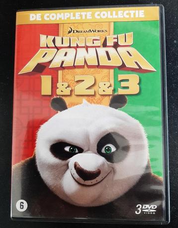 Kung Fu Panda. 1-2-3 De complete collectie. beschikbaar voor biedingen