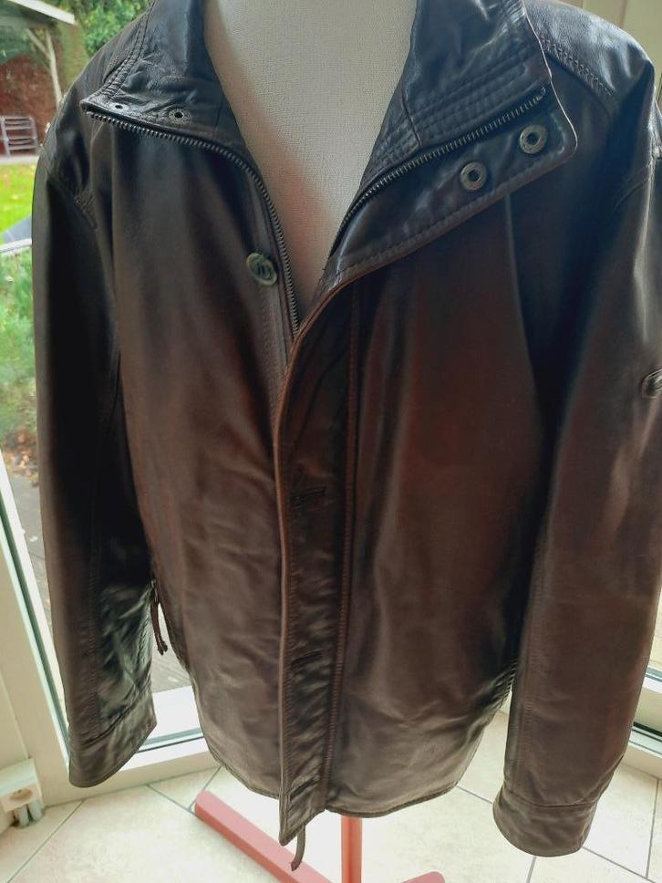 Knappe mantel TRAPPER - 54, Kleding | Heren, Jassen | Winter, Zo goed als nieuw, Maat 52/54 (L), Bruin, Ophalen of Verzenden