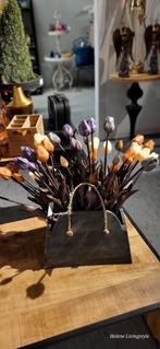 Countryfield Real Touch Tulpen bosje van vijf 47cm, Helenelivingstyle@gmail.com, 7531TJ, Nieuw, Ophalen of Verzenden