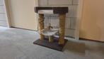 Kleine kattentoren met 2 platformen en krabpalen, Dieren en Toebehoren, Ophalen, Gebruikt, Krabpaal