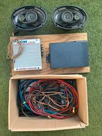 Versterker, CD wisselaar, radio + speakers, Ophalen, Gebruikt