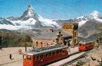 Station Gornergrat 3130m. Zermatt.  30-01, Ophalen of Verzenden, 1940 tot 1960, Ongelopen, Overig Europa