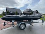 Rhino Nimarine Rubberboot met Suzuki motor 6 PK, Watersport en Boten, Aluminium, Zo goed als nieuw, Benzine, Minder dan 70 pk