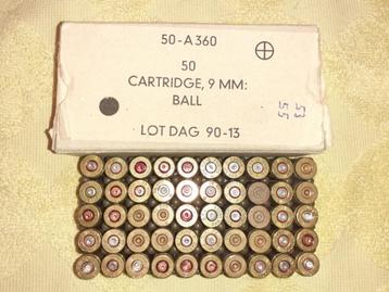 Doos 9mm KL met hulzen (ONKLAAR) beschikbaar voor biedingen