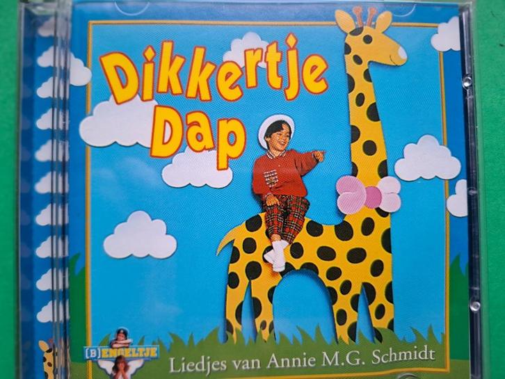 LIEDJES VAN ANNIE M.G. SCHMIDT- DIKKERTJE DAP (1 X CD), Cd's en Dvd's, Cd's | Kinderen en Jeugd, Zo goed als nieuw, Muziek, Tot 2 jaar
