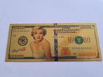 GOUDFOLIE BILJET - MARILYN MONROE 2 - USA, Verzenden, Overige landen, Los biljet