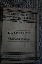 Egyptisch Vlechtwerk - Oude spelling, Antiek en Kunst, Antiek | Meubels | Stoelen en Banken, Ophalen of Verzenden