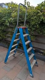 Altrex Falco FDO6 dubbel oploopbare trap met beugel, Doe-het-zelf en Verbouw, Ophalen, Trap, Zo goed als nieuw, Opvouwbaar of Inschuifbaar