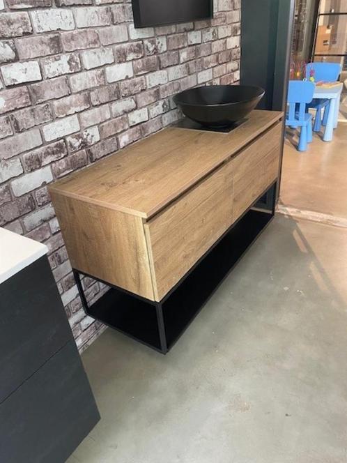 Showmodel INK Topdeck + Ferro 120cm, Huis en Inrichting, Badkamer | Badkamermeubels, Zo goed als nieuw, Wastafelkast, Minder dan 100 cm