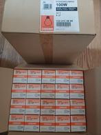 40x Osram gloeilampen 24 Volt 100 Watt E27 fitting, Gloeilamp, 60 watt of meer, Nieuw, E27 (groot)