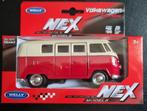 Welly VW volkswagen T1 bus klapdeuren roodwit, Ophalen of Verzenden, Nieuw, Bus of Vrachtwagen