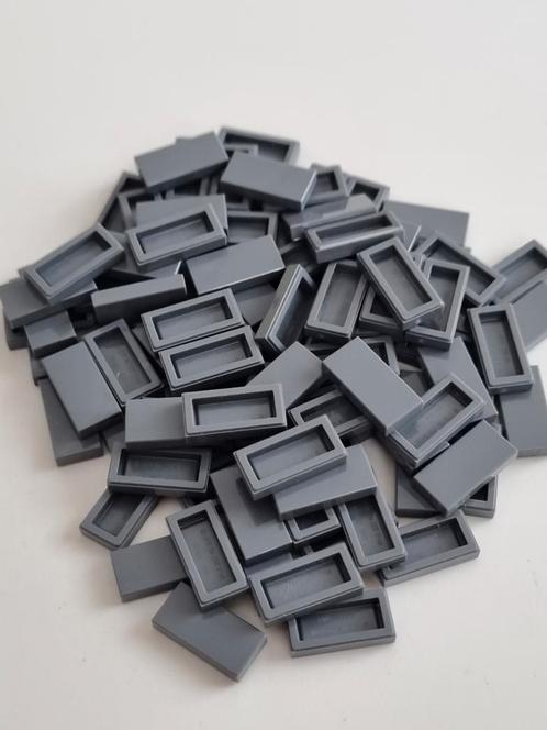 100 nieuwe lego tegels / tiles 1x1 ( 3070 ) donker grijs / d, Kinderen en Baby's, Speelgoed | Duplo en Lego, Nieuw, Lego, Losse stenen