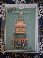 Handgemaakte kerstkaarten- KERSTACTIE NU 10 VOOR € 4,00, Hobby en Vrije tijd, Ophalen of Verzenden, Nieuw, Kerst