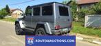 Mercedes-Benz G 500 4x4x2 | 2018 | Route 66 Auctions, Auto's, Mercedes-Benz, Gebruikt, Overige carrosserieën, G-Klasse, Zwart