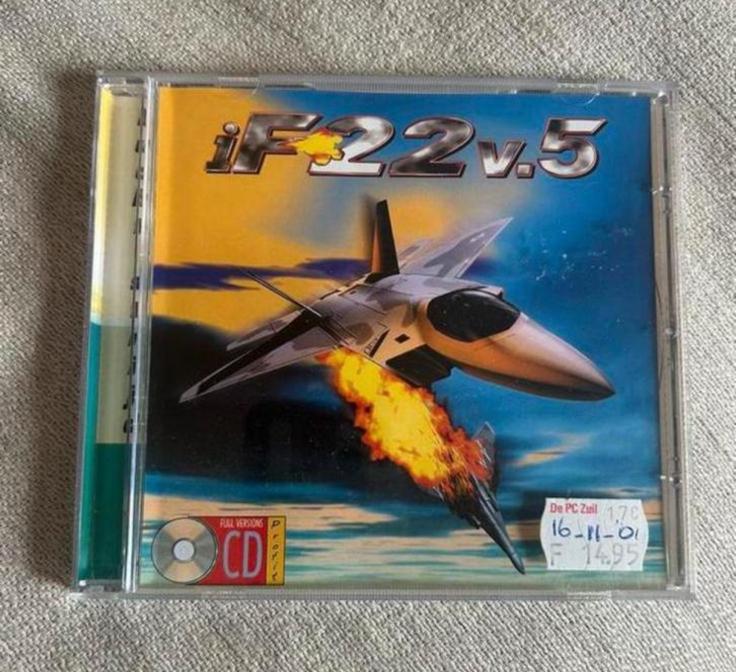 iF-22 v.5 ICD lucht strijd 2001cd rom, Gebruikt, 1 speler, Ophalen of Verzenden, Vanaf 7 jaar