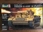 Revell Panzer III Ausf. M 1:35, Hobby en Vrije tijd, Tank, Ophalen of Verzenden, Zo goed als nieuw, 1:32 tot 1:50