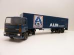 DAF 75 CF  '' ALDI supermarkt ''  Lion Car, Ophalen of Verzenden, Zo goed als nieuw, Bus of Vrachtwagen, Lion Toys