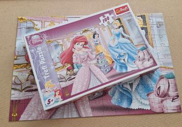 Trefl Disney Princess puzzel 100 stukjes Prinsessen Puzzel beschikbaar voor biedingen
