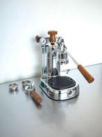La Pavoni Professional lever PLH Lusso Chroom gereviseerd, Witgoed en Apparatuur, Koffiezetapparaten, Ophalen of Verzenden, Koffiebonen